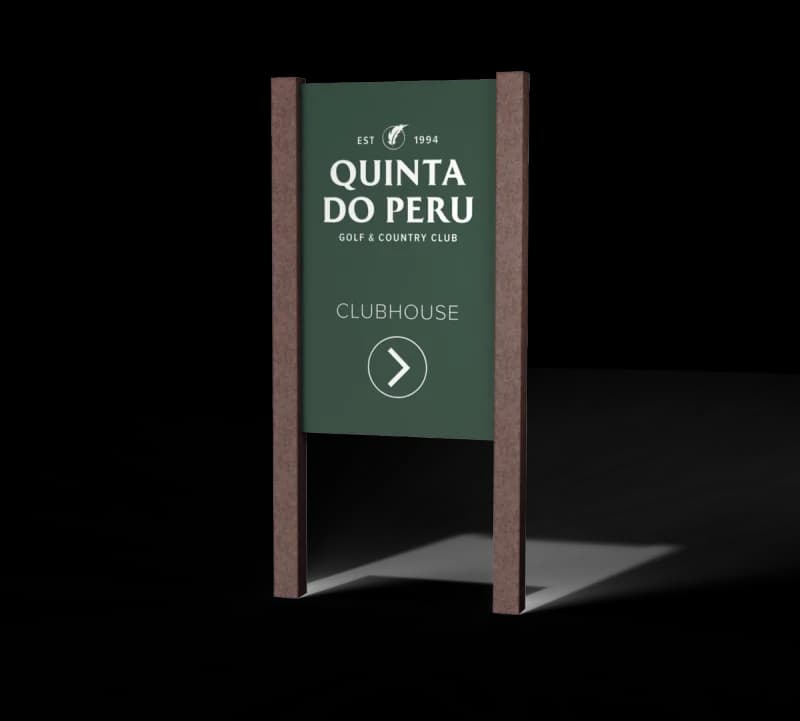 Directional & informational totem