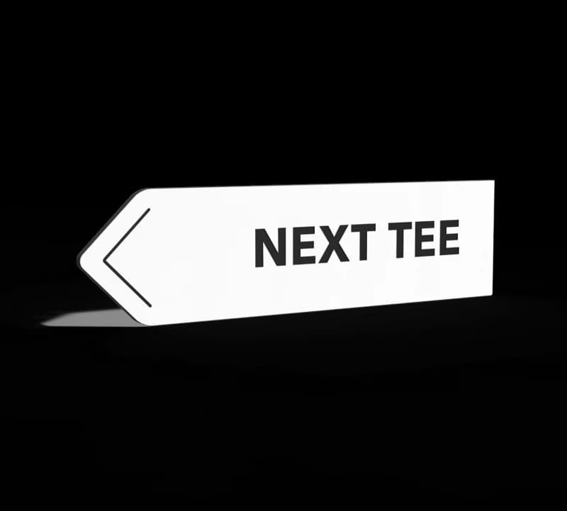 Directional sign