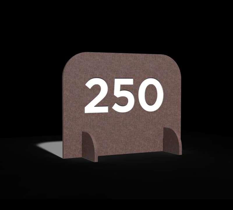 Distance sign