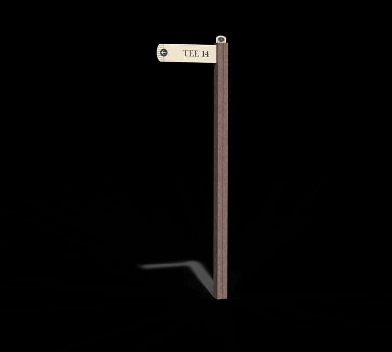 Palmer personalized pole