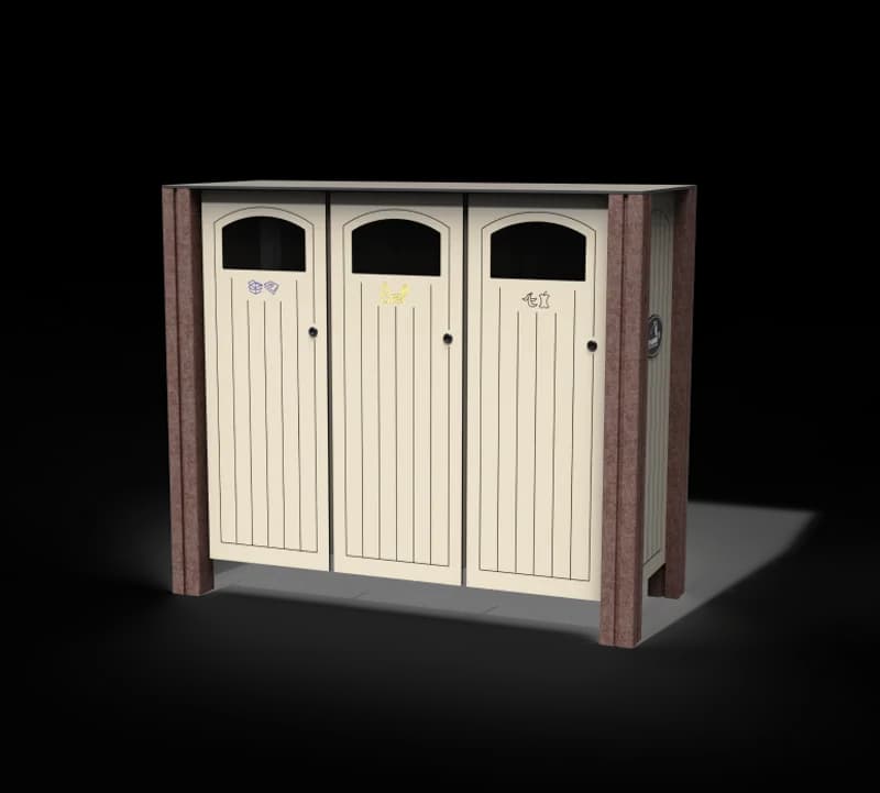 Palmer recycling bin