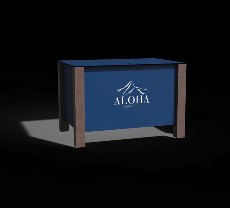 Range ball storage box