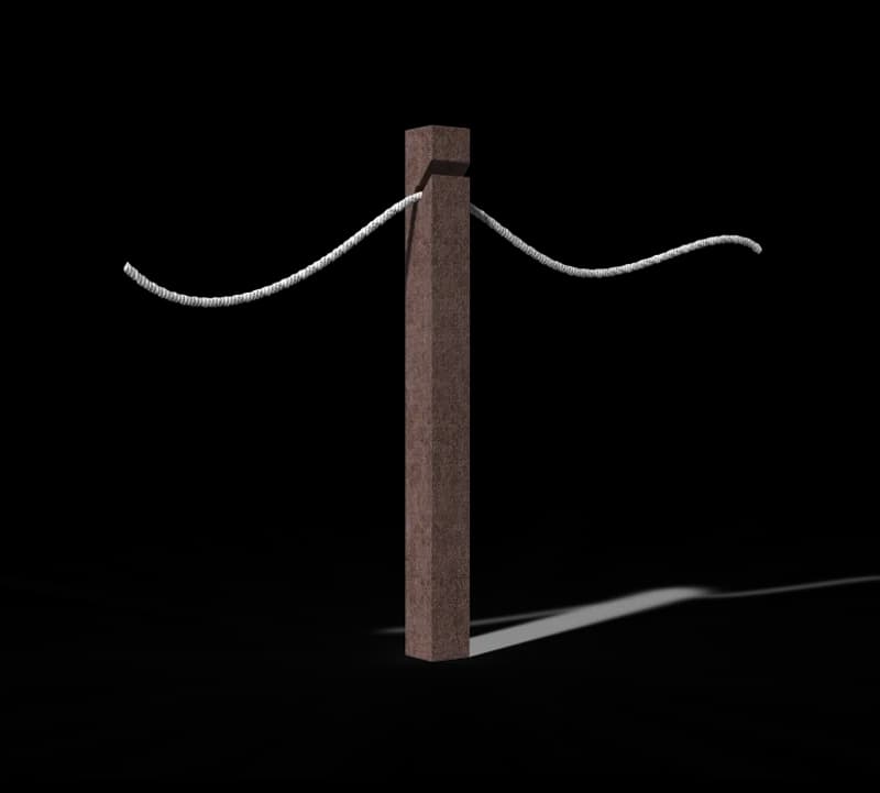 Rope stake