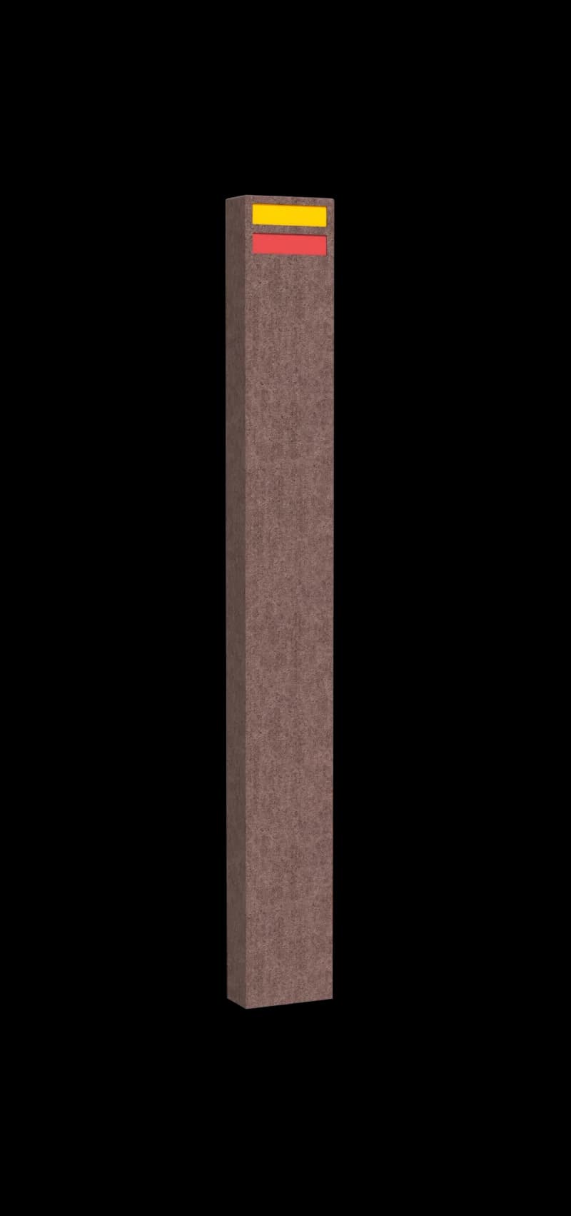Trail recycled plastic trail marker