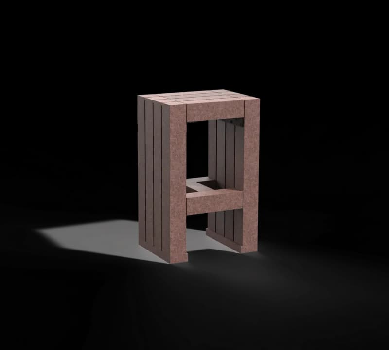 Arch Bar bench