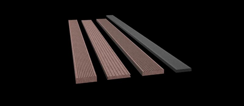 Board for walkways and decks