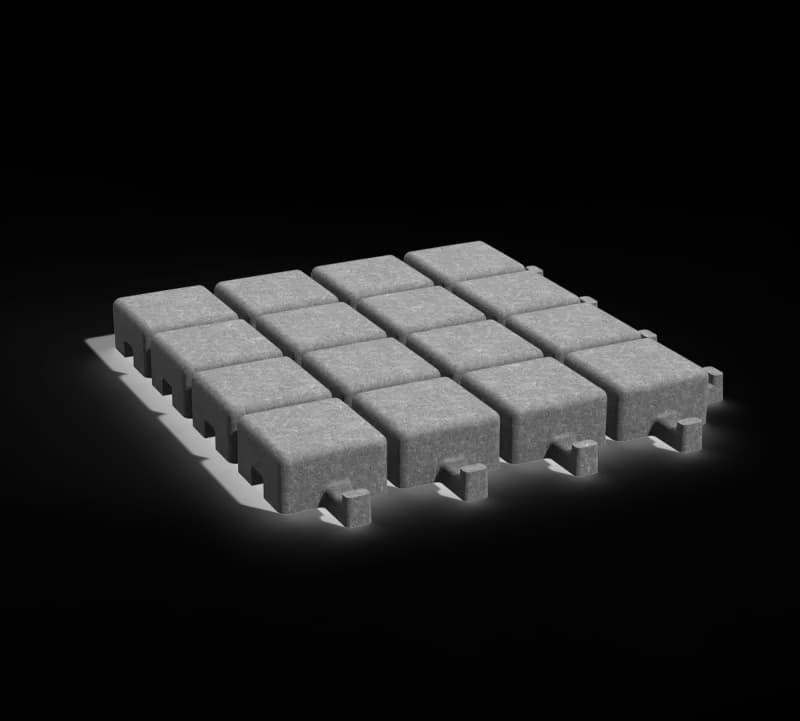 EcoCobble ground grid