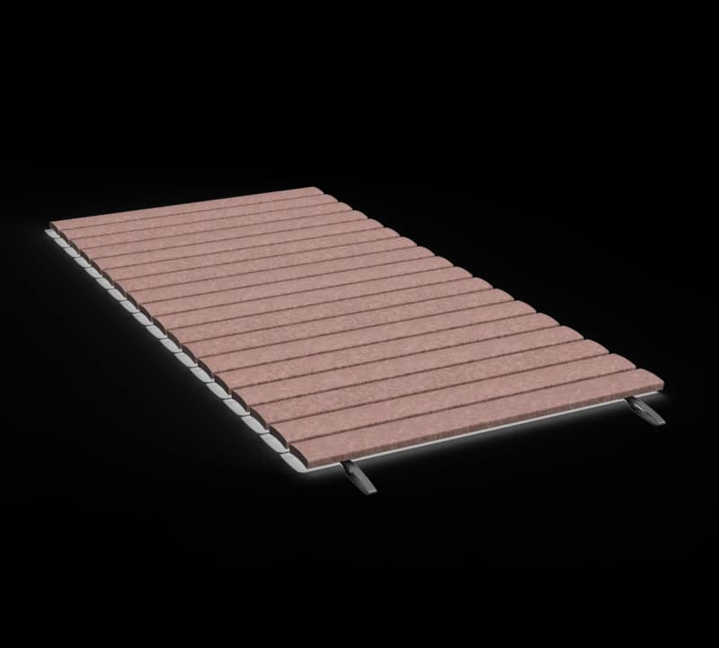 Rollable deck