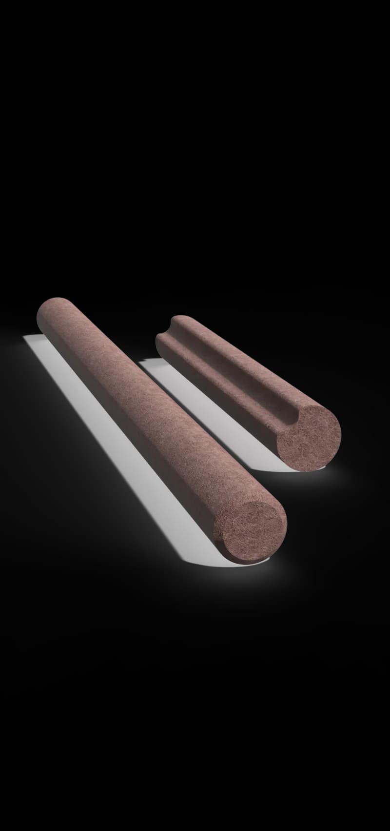 Solid palisade