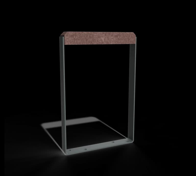 Bike rack 2 frame