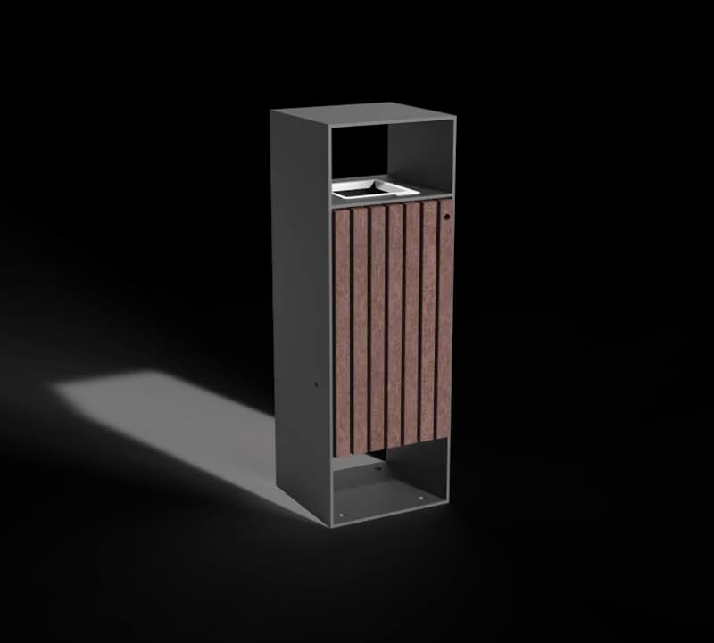 Recycling bin Single Frame