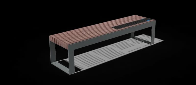 SMART bench without backrest Frame