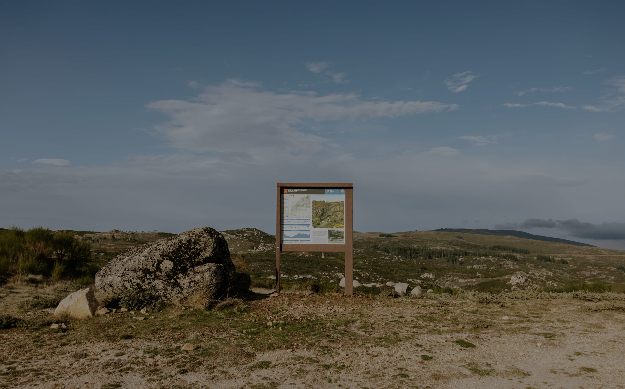 Large ICNF Information Panel in Recycled Plastic